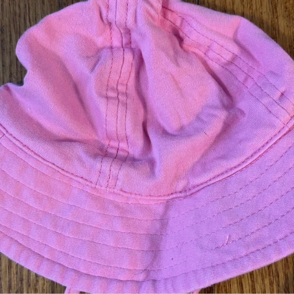 Zutano Pink Bucket Hat Girls Size 12M - Picture 5 of 5